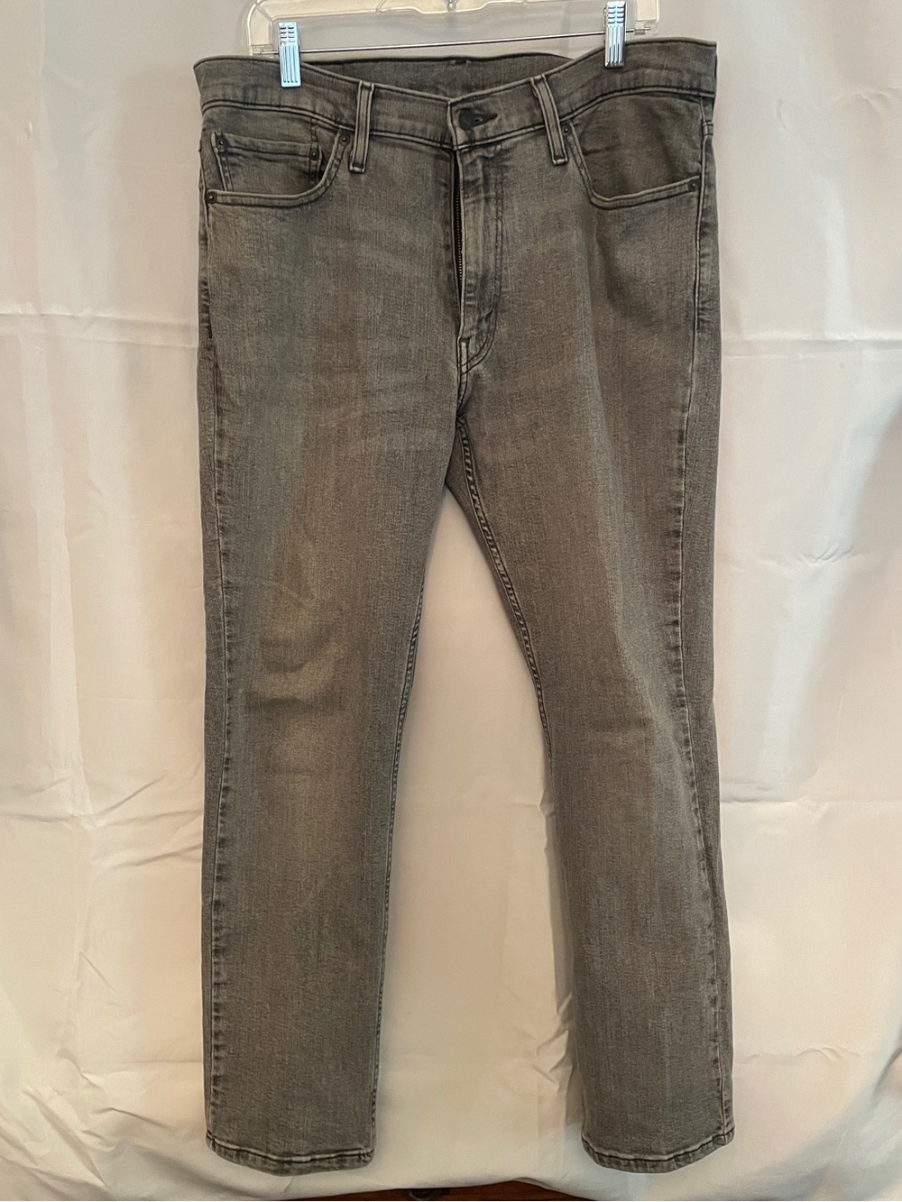 Men's Levi Strauss Co. Grey Slim-Fit Jeans